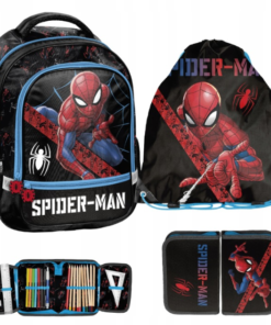 Paso mokyklinis rinkinys berniukui – Spider‑Man, 3in1