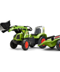 FALK CLAAS Arion 430 Eco Design pedalinis traktorius su krautuvu ir priekaba