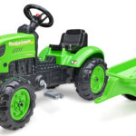 FALK Country Farmer Eco Design pedalinis traktorius su priekaba