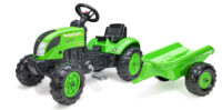 FALK Country Farmer Eco Design pedalinis traktorius su priekaba