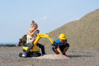 FALK Komatsu Digger pasivažinėjimo ekskavatorius