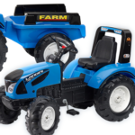 FALK Landini Series 7 pedalinis traktorius su priekaba