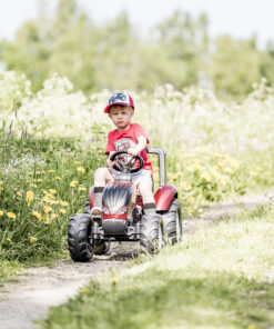FALK Valtra S4 pedalinis traktorius su priekaba