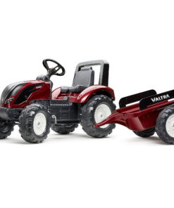 FALK Valtra S4 pedalinis traktorius su priekaba