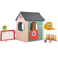 FEBER „Casual 6in1 Activity House“ – sporto ir žaidimų namelis vaikams