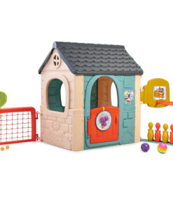 FEBER „Casual 6in1 Activity House“ – sporto ir žaidimų namelis vaikams
