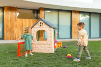 FEBER „Casual 6in1 Activity House“ – sporto ir žaidimų namelis vaikams