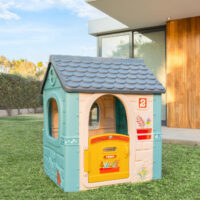 FEBER „Casual Garden House“ – pastelinis sodo žaidimų namelis vaikams