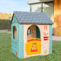 FEBER „Casual Garden House“ – pastelinis sodo žaidimų namelis vaikams