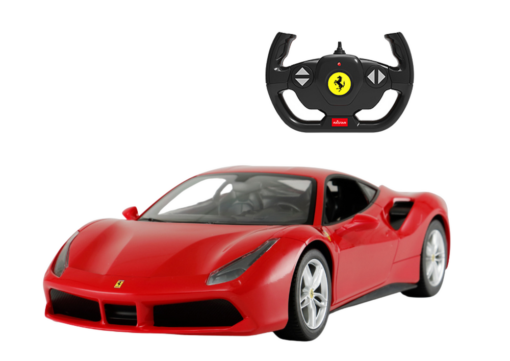 Ferrari 488 GTB Rastar 1:14 raudonas R/C automobilis