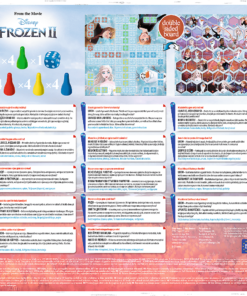 Frozen 2in1 stalo žaidimas vaikams