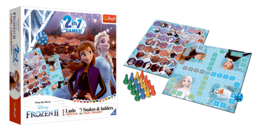 Frozen 2in1 stalo žaidimas vaikams