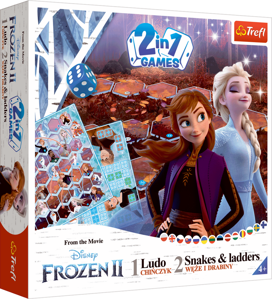 Frozen 2in1 stalo žaidimas vaikams