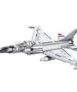 F‑16 Fighting Falcon konstruktorius – 1427 detalių kovinio lėktuvo modelis