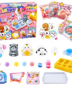 Gyvūnėlių squishių kūrimo rinkinys vaikams