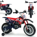 INJUSA „Repsol Moto Cross“ – 6V elektrinis motociklas vaikams