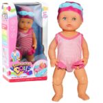 Interaktyvi plaukiojanti maudynių lėlytė – 33 cm
