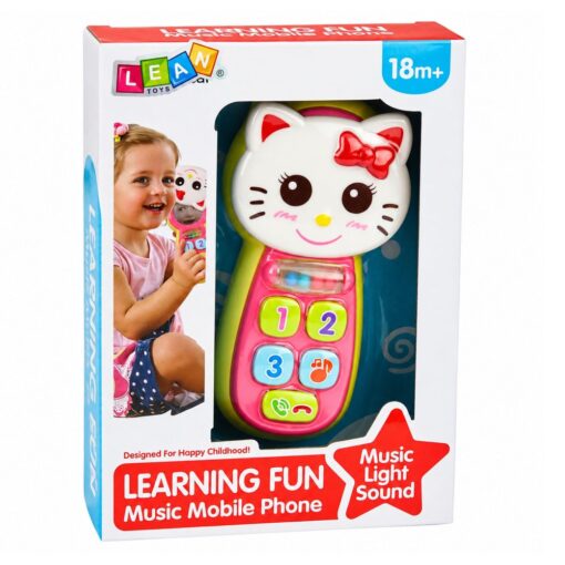 Interaktyvus telefonas vaikams Kitty