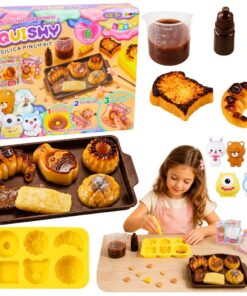Kepinių ir sausainių squishių kūrimo rinkinys vaikams