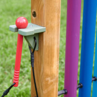 Lauko muzikiniai vaivorykštės varpeliai – spalvų ir garsų simfonija vaikams