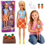 Lėlė su triušiuku