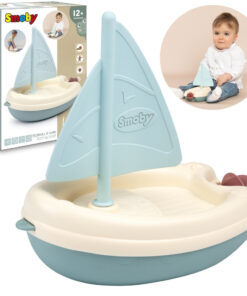 Little Smoby burinė valtis iš bioplastiko – lengva