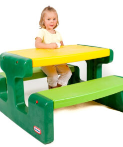 Little Tikes didysis žalias pikniko stalas