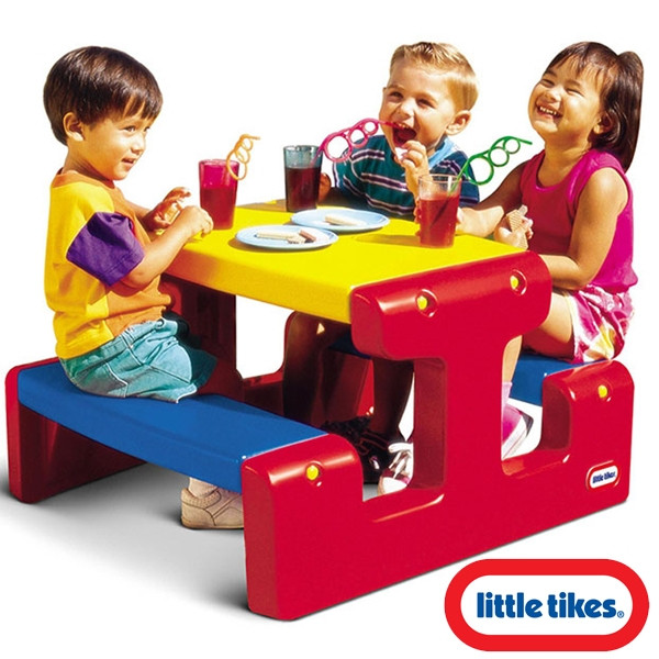Little Tikes pikniko stalas su sėdynėmis