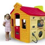 Little Tikes teminis žaidimų namelis su 4 skirtingomis sienomis