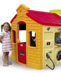 Little Tikes teminis žaidimų namelis su 4 skirtingomis sienomis