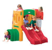 Little Tikes žaidimų centras su dviguba čiuožykla ir tuneliu