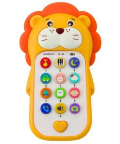 Liūto formos interaktyvus telefonas vaikams