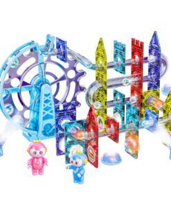 Magnetinė rutuliukų trasa – 120 el.