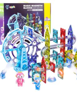 Magnetinė rutuliukų trasa – 120 el.