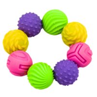 Magnetiniai silikoniniai antistresiniai kamuoliukai – 8 vnt.