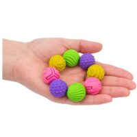 Magnetiniai silikoniniai antistresiniai kamuoliukai – 8 vnt.