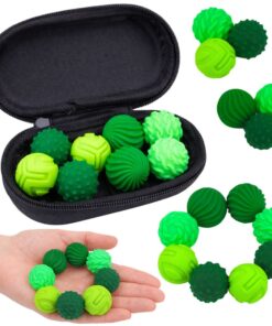 Magnetiniai silikoniniai antistresiniai kamuoliukai – 8 vnt