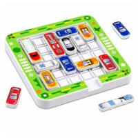 Magnetinis automobilių loginis žaidimas vaikams