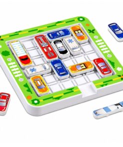 Magnetinis automobilių loginis žaidimas vaikams