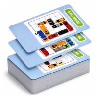 Magnetinis automobilių loginis žaidimas vaikams