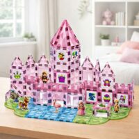 Magnetinis konstruktorius „Princess Castle“ – 142 el