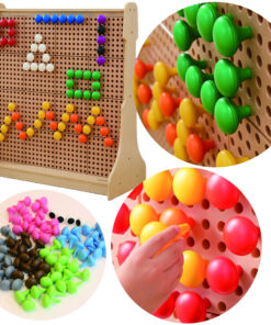 Masterkidz 64 spalvotų košelių rinkinys STEM lentoms