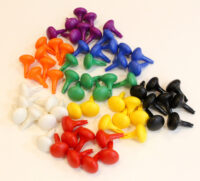 Masterkidz Jumbo didelių košelių rinkinys STEM lentoms (128 vnt.)