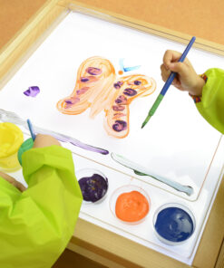 Masterkidz LED sensorinė šviesdėžė su baltu apšvietimu + skaidrus dažymo padėklas