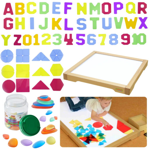 Masterkidz LED sensorinė šviesdėžė su priedais