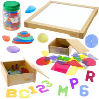 Masterkidz LED sensorinė šviesdėžė su priedais
