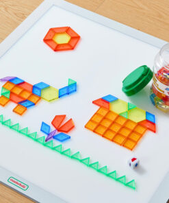 Masterkidz LED sensorinė šviesdėžė su spalvų keitimu + 140 el. mozaika