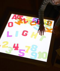 Masterkidz LED sensorinė šviesdėžė su spalvų keitimu + Montessori priedais