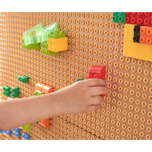 Masterkidz STEM bazinė plokštė su 563 kaladėlėmis