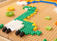 Masterkidz STEM bazinė plokštė „Konstravimui“ (1 vnt.)